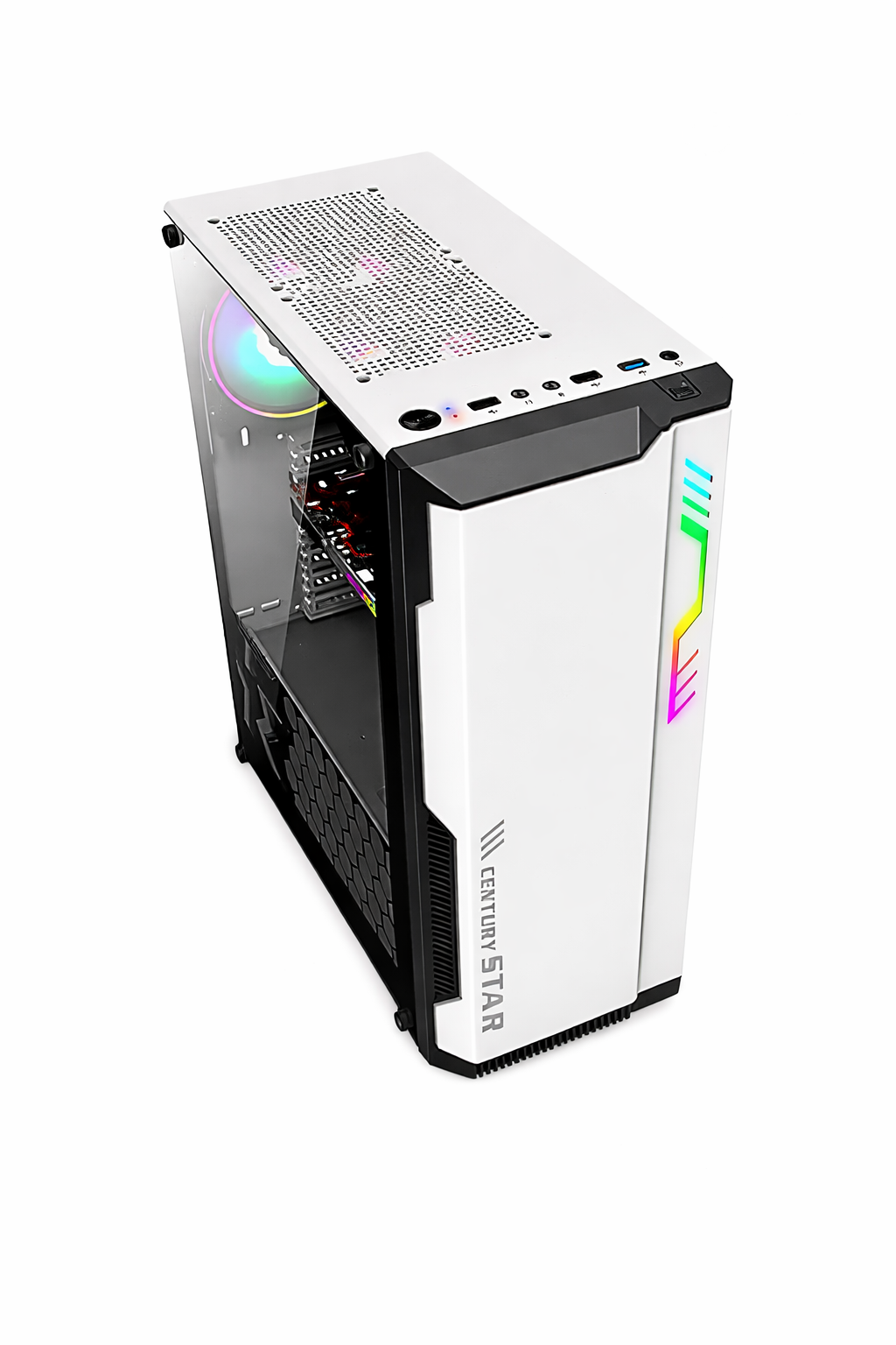 0b34e5f3-a354-4805-856e-71cd837034cb CASE CENTURY STAR Business,ARGB Strip,MOD:U2,BLANCO - Imagen 1