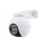 Cámara Wi-Fi 4K con doble lente, visión nocturna a color y patrullaje automático 360°